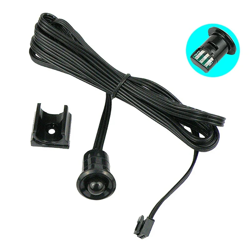 Mini LED Cabinet Sensor – PIR, Touch & Hand Sweep 12V–24V Cabinet Light Sensor SPOT
