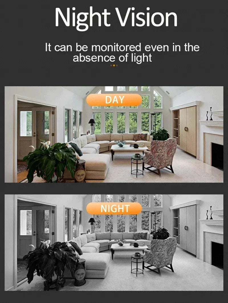 4K WiFi Security Camera – Night Vision & Magnetic Mount Wireless Security Camera SPOT