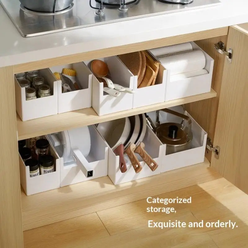 Under Sink Organizer with Pull-Out Drawers | Kitchen & Bath Cabinet Storage Organizer SPOT