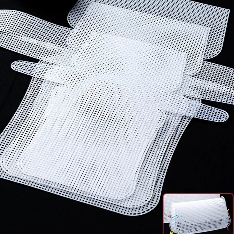 DIY Plastic Mesh Weaving Kit – Shoulder Bag Craft Material DIY Weaving Kit SPOT
