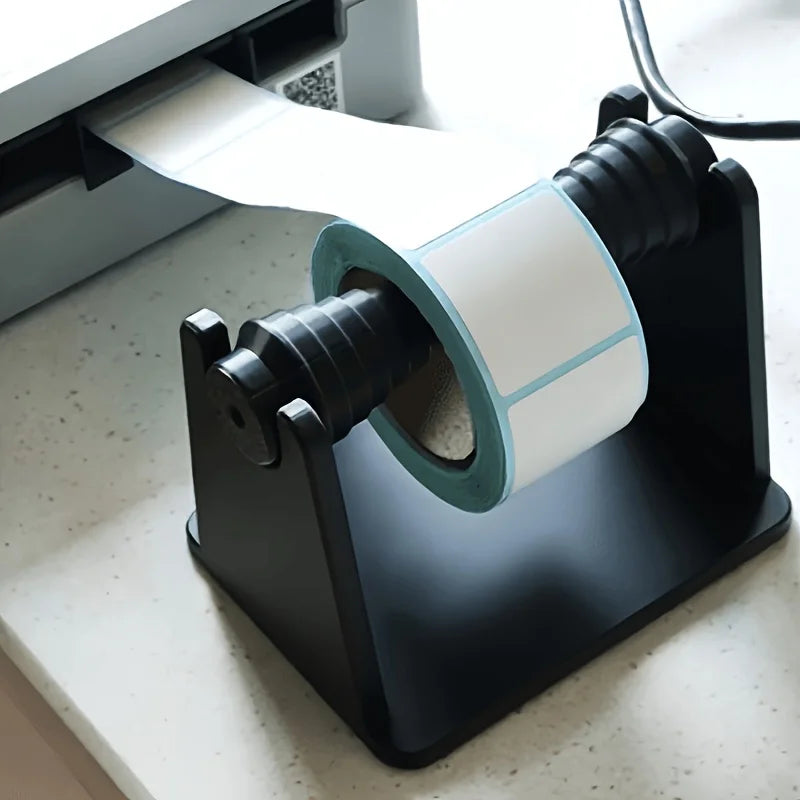 Adjustable Label Roll Holder – 3D Printed Thermal Printer Stand Label Roll Holder SPOT