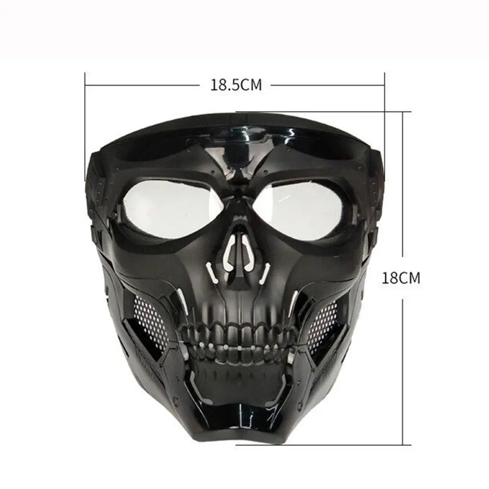 Skull Full Face Mask – Windproof Motorcycle & Cycling Goggle Tactical Face Mask SPOT