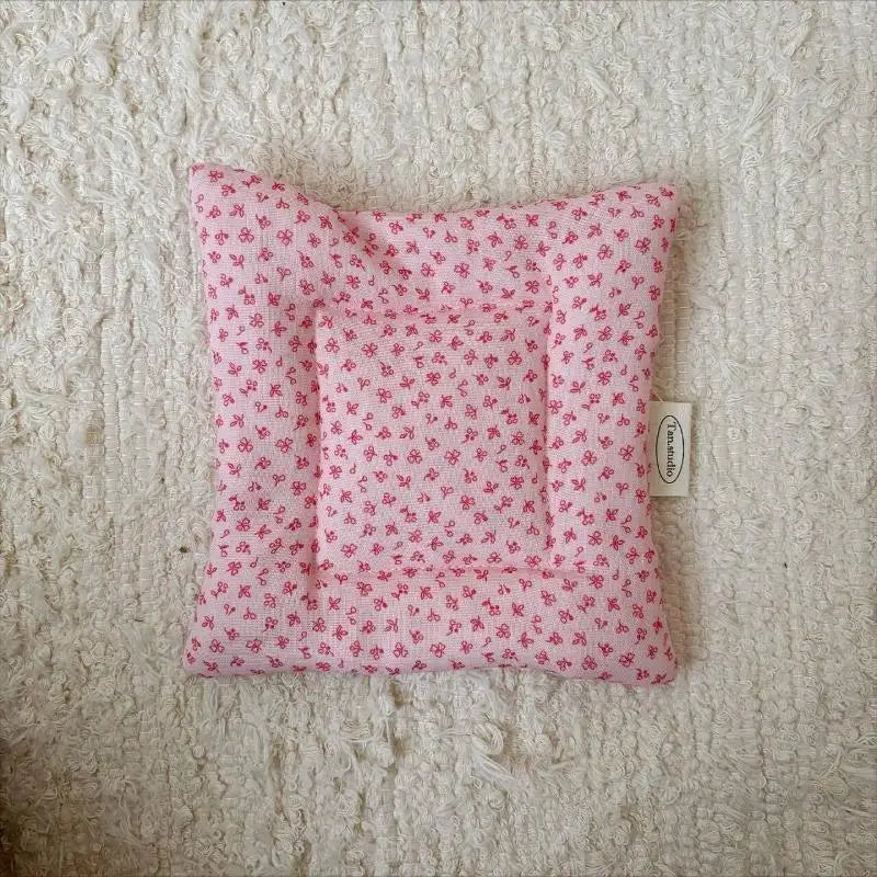 Vintage Floral Quilted Cotton Coasters – Cottagecore Cup Mat Quilted Cotton Coaster SPOT M A6