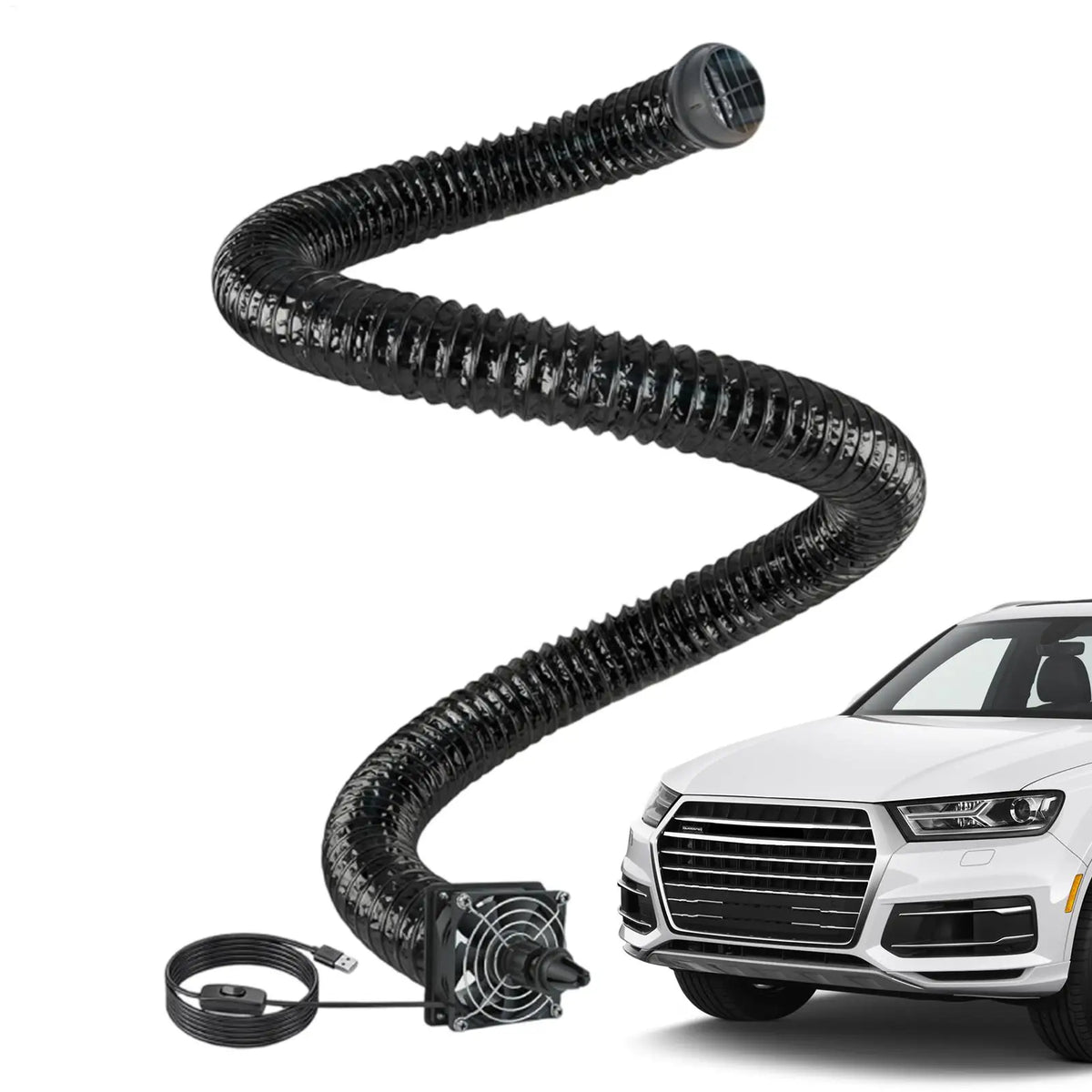 300cm Car AC Vent Extender – Rear Seat Airflow Hose Car AC Vent Extender SPOT