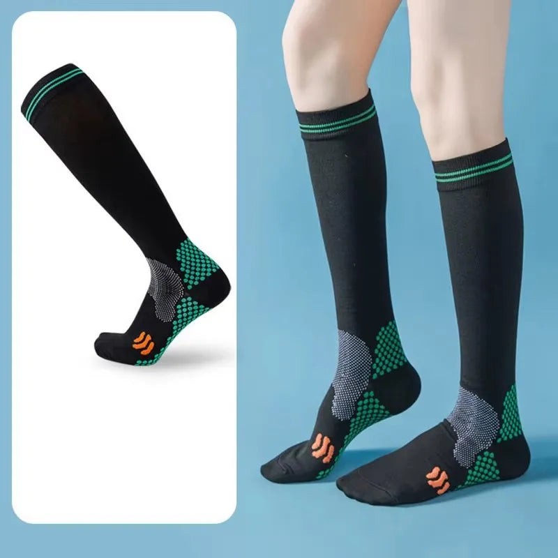 Unisex Compression Socks – Breathable Sport Running & Cycling Compression Sport Socks SPOT