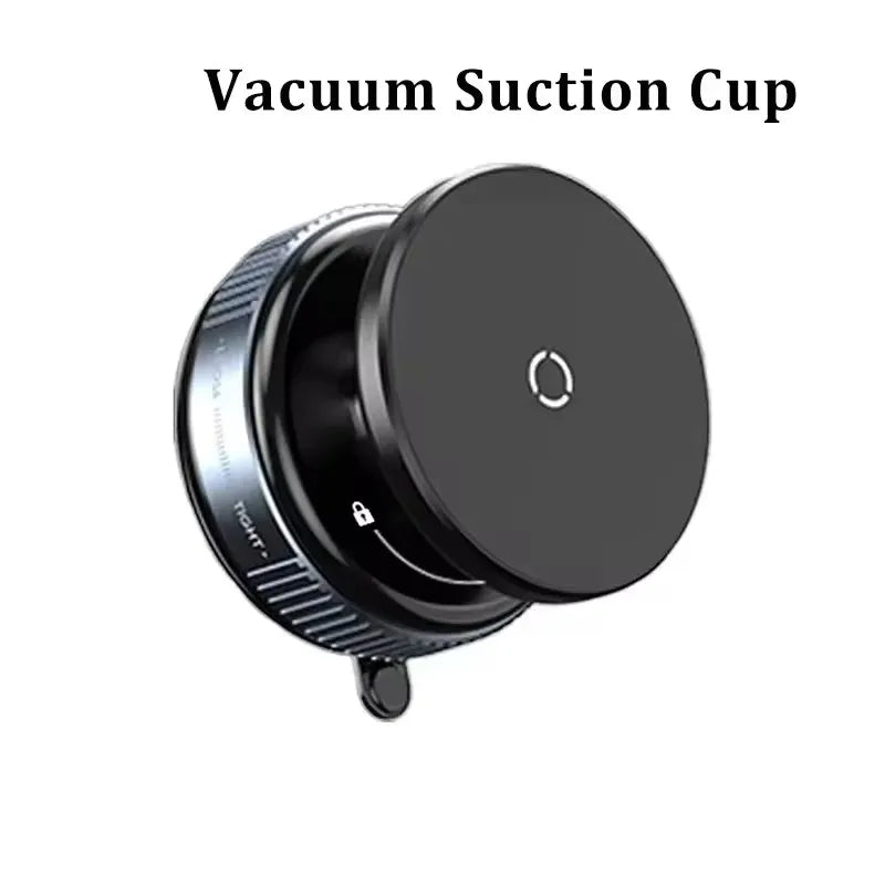 Magnetic Car Phone Holder – 360° Adjustable Vacuum Mount Car Phone Mount SPOT black1