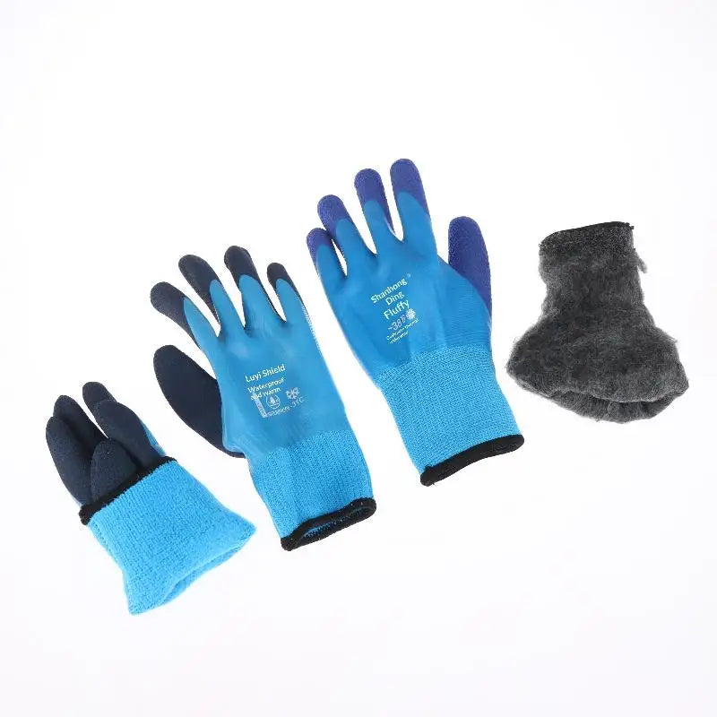 Waterproof Winter Work Gloves – Thermal Anti-Slip Grip Winter Work Gloves SPOT