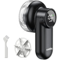 Electric Lint Shaver with Digital Screen – Rechargeable Defuzzer Electric Lint Shaver SPOT black