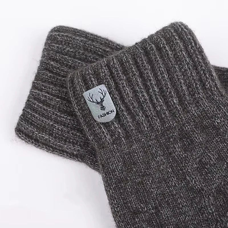 Winter Touch Screen Cycling Gloves – Fleece Windproof Knit Winter Cycling Gloves SPOT