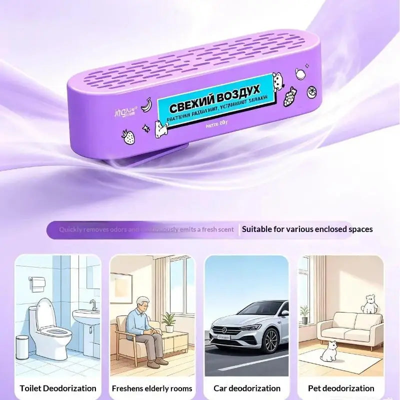 Pet Odor Eliminator Gel Air Freshener – 30-Day Deodorizer Odor Eliminator Gel SPOT