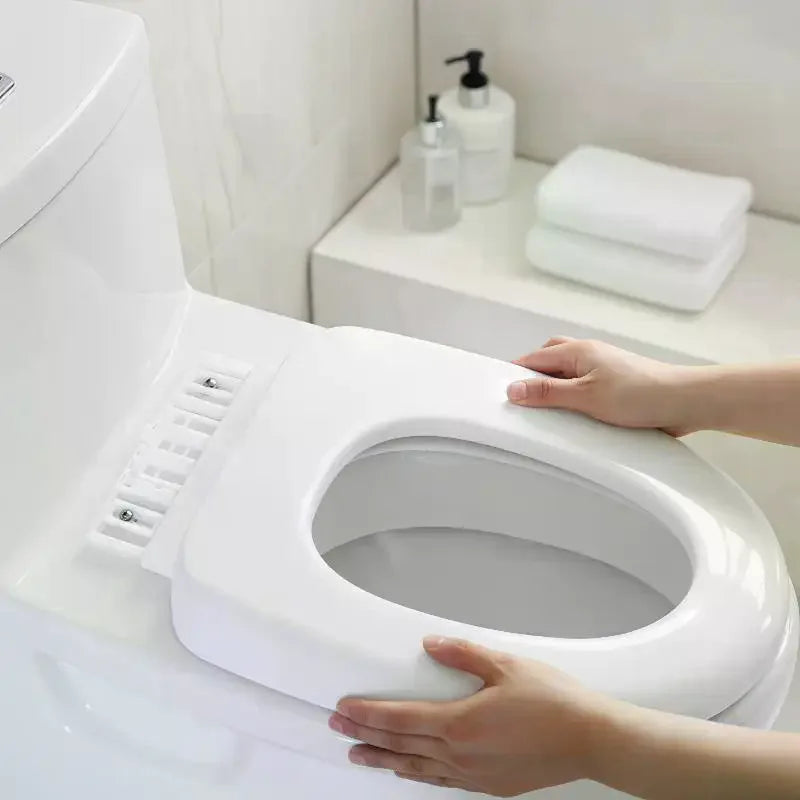 Universal Slow-Close Toilet Seat Cover – U/V/O Type PP Board Toilet Seat Cover SPOT