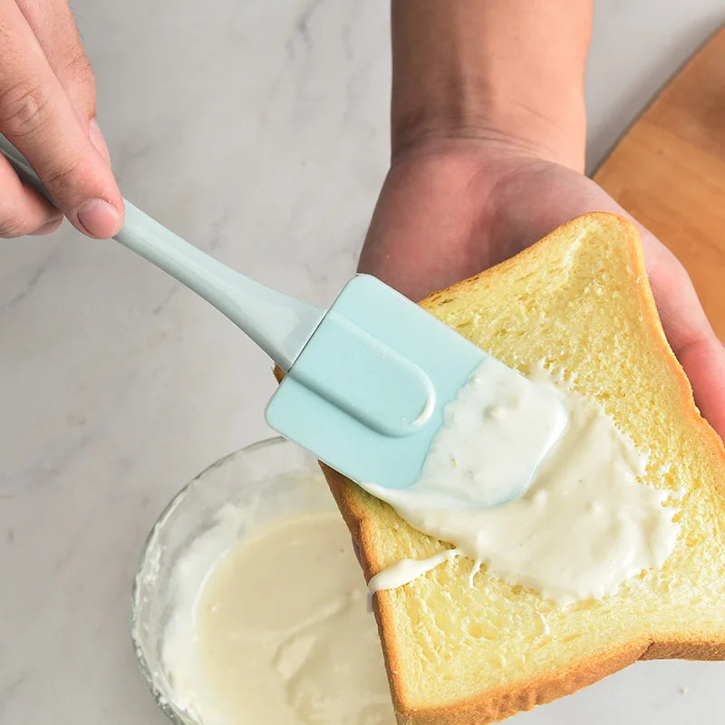 3-Piece Silicone Spatula & Pastry Brush Set | Non-Stick Baking Silicone Baking Tool Set SPOT