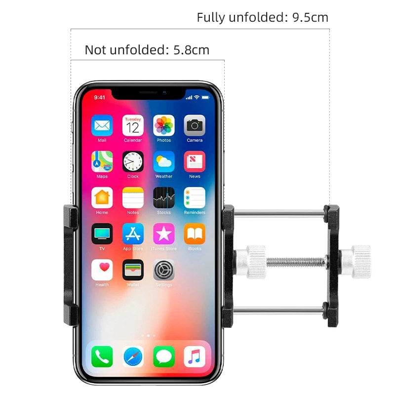 Universal Bike Phone Mount – Handlebar Stand for iPhone & Samsung Bike Phone Mount SPOT