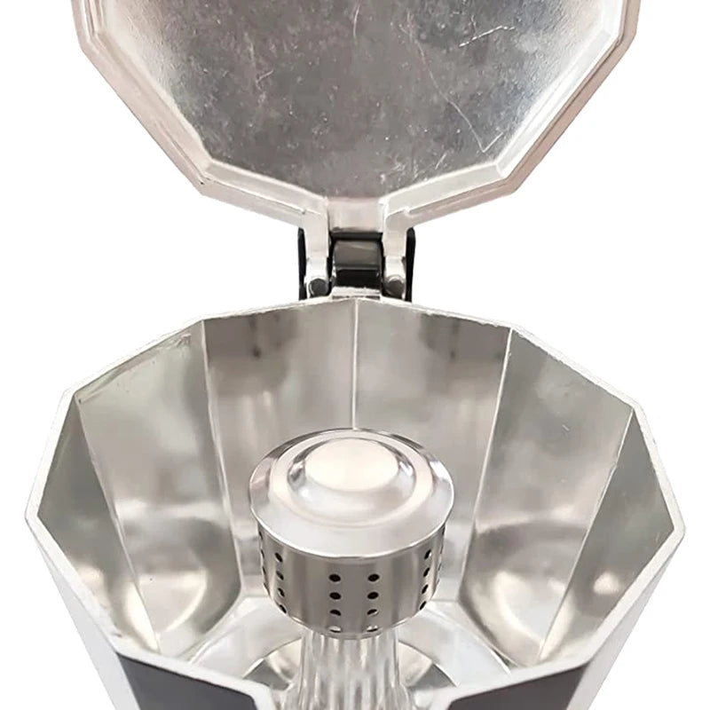 Stainless Steel Moka Pot Anti-Splash Valve Cover | 304 Steel Coffee Maker Accessory SPOT onesize