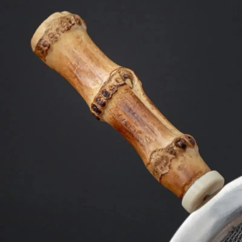 Stainless Steel Tea Strainer with Bamboo Handle | Fine Mesh Tea Strainer SPOT