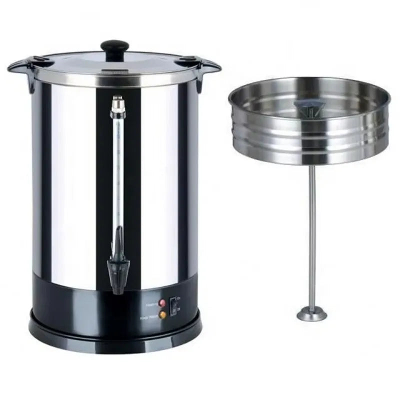 DUTRIEUX 40-Cup Stainless Steel Percolator Coffee Machine Coffee Percolator Machine SPOT Default Title