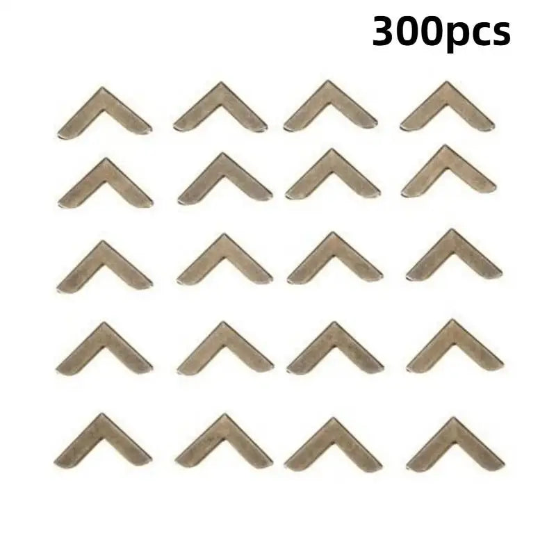 Metal Corner Protectors for Scrapbook & Photo Album – 100/300pk Craft Corner Guards SPOT B3
