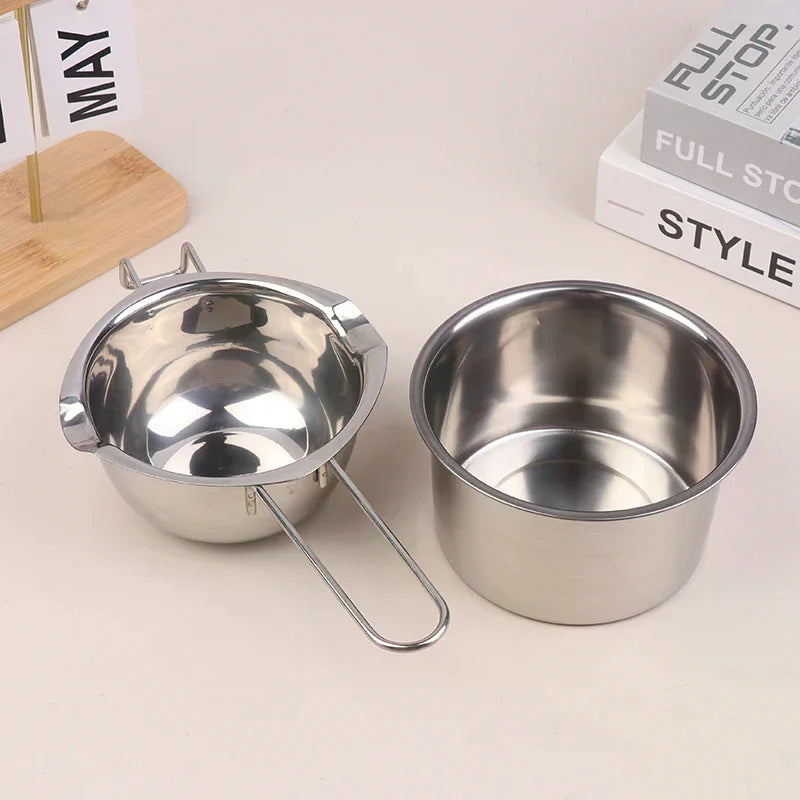 Stainless Steel Wax Melting Pot – Candle Soap Candy Making Wax Melting Pot SPOT
