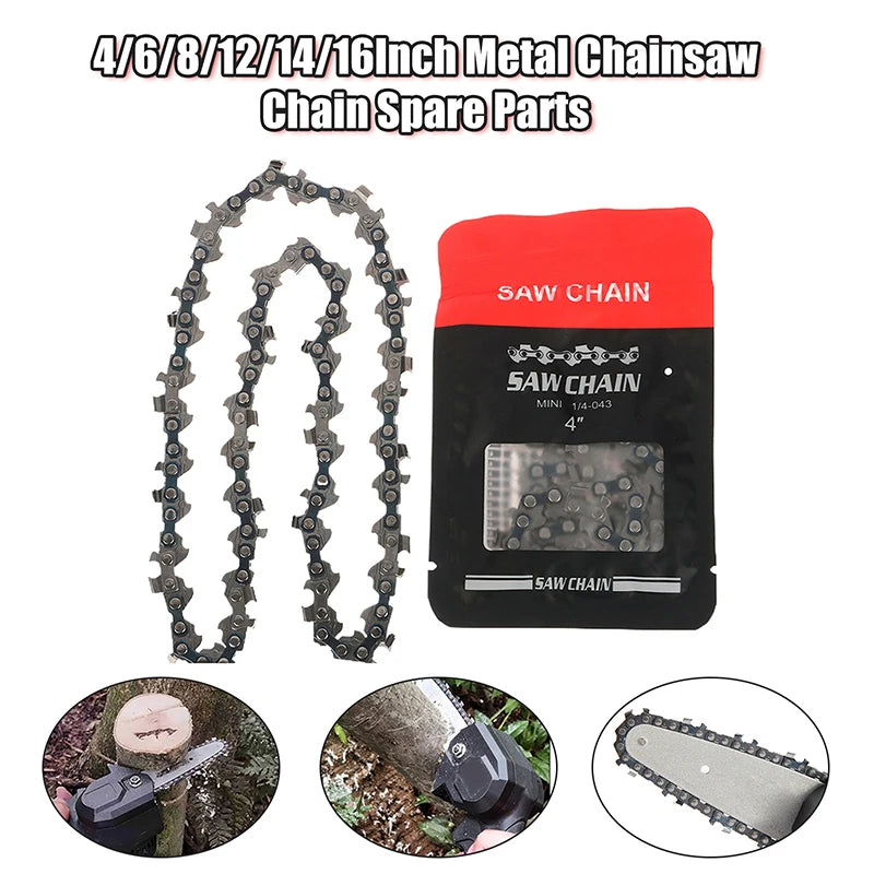Chainsaw Chain 4–16 Inch Replacement Blade for Electric Saws Chainsaw Chain SPOT