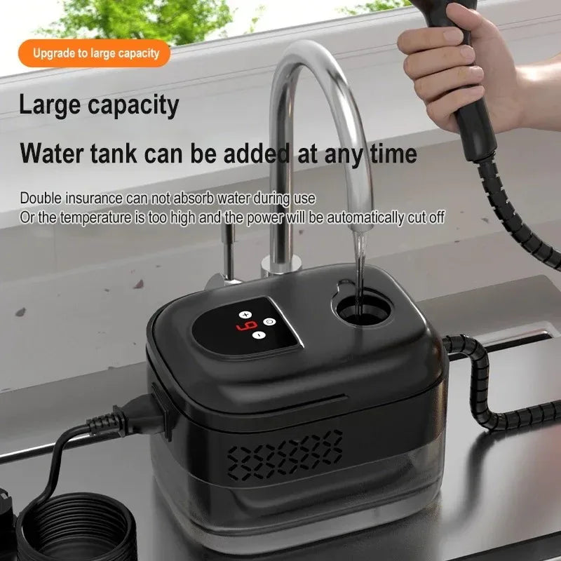 NOCCLILI 1500W Steam Cleaner – Kitchen Hood & Car Detailing Steam Cleaner SPOT