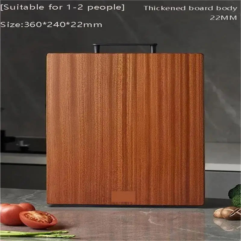 Heavy Duty Solid Wood Cutting Board – Double Sided & Non-Slip Wood Cutting Board SPOT