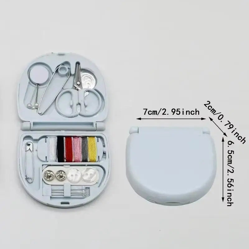 Mini Portable Sewing Kit with Storage Case – Travel & Home Portable Sewing Kit SPOT B