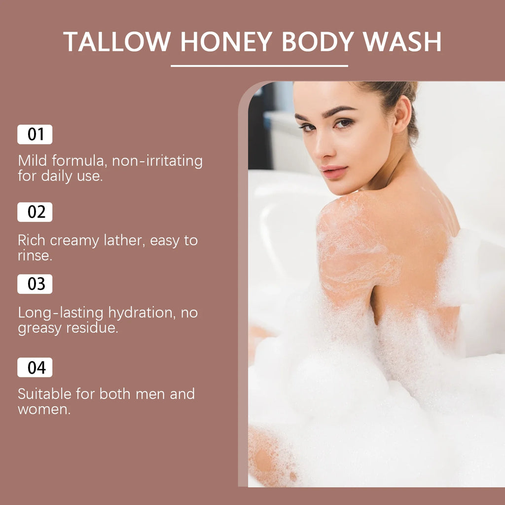 Hoygi Tallow & Honey Body Wash – Nourishing Shower Gel 100ml Body Wash SPOT