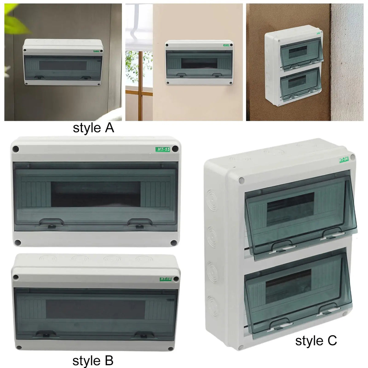 IP67 Waterproof Distribution Box – Outdoor ABS Junction Box Electrical Enclosure Box SPOT