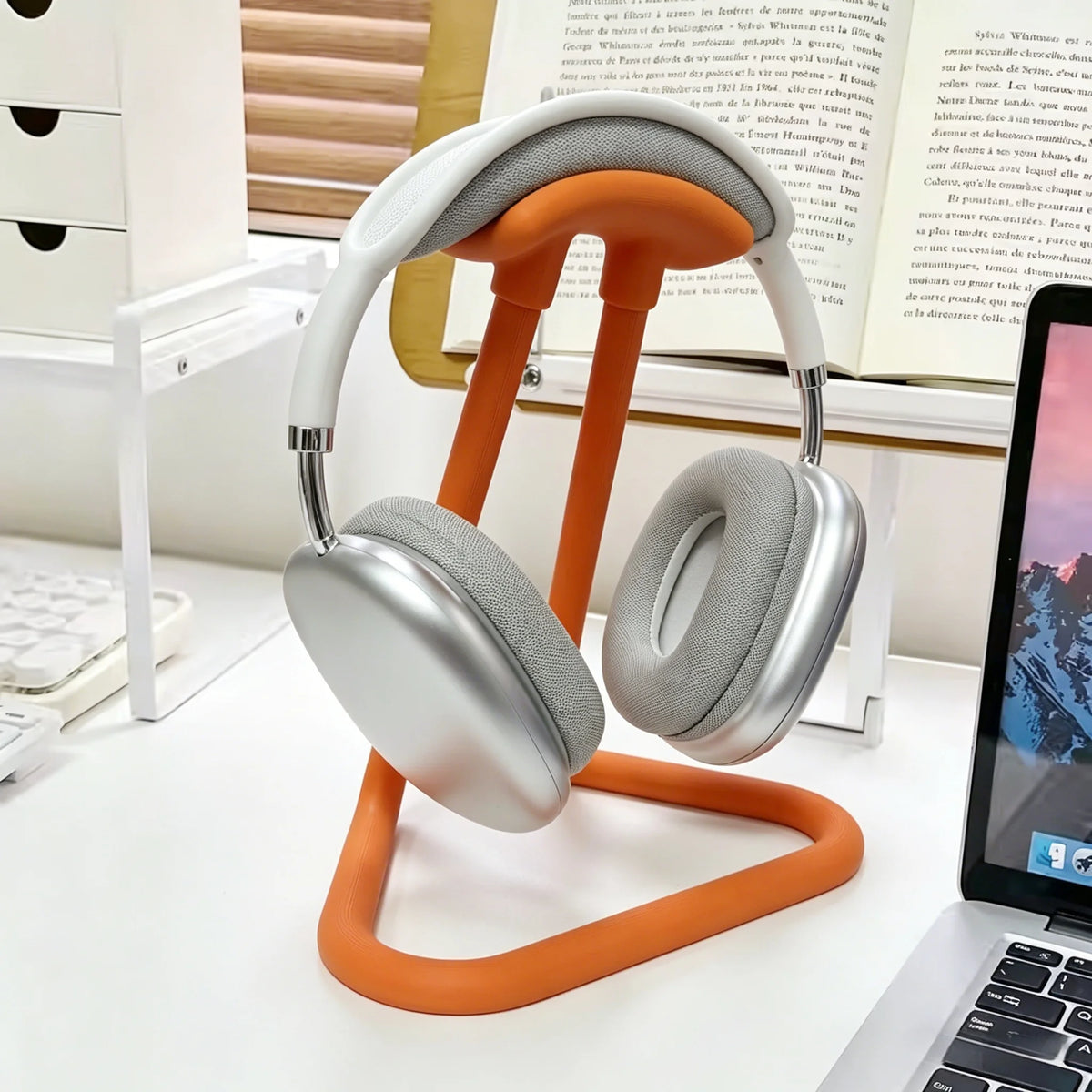 Universal Headphone Stand – Anti-Slip Base, ABS Desk Display Headphone Stand SPOT