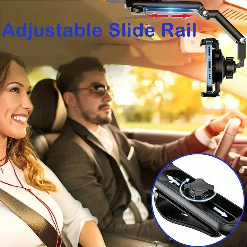 360° Rotating Sun Visor Car Phone Mount – Universal Holder Car Phone Mount SPOT