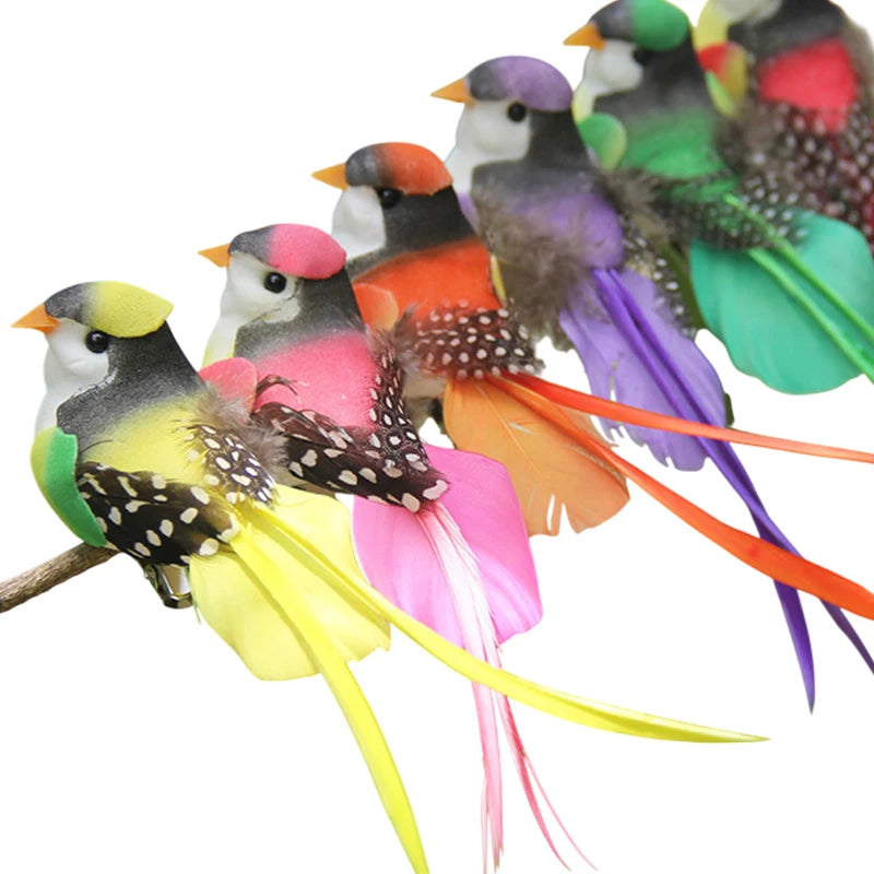 Handmade Simulation Bird Clip – Artificial Swallow Ornament Decorative Bird Ornament SPOT