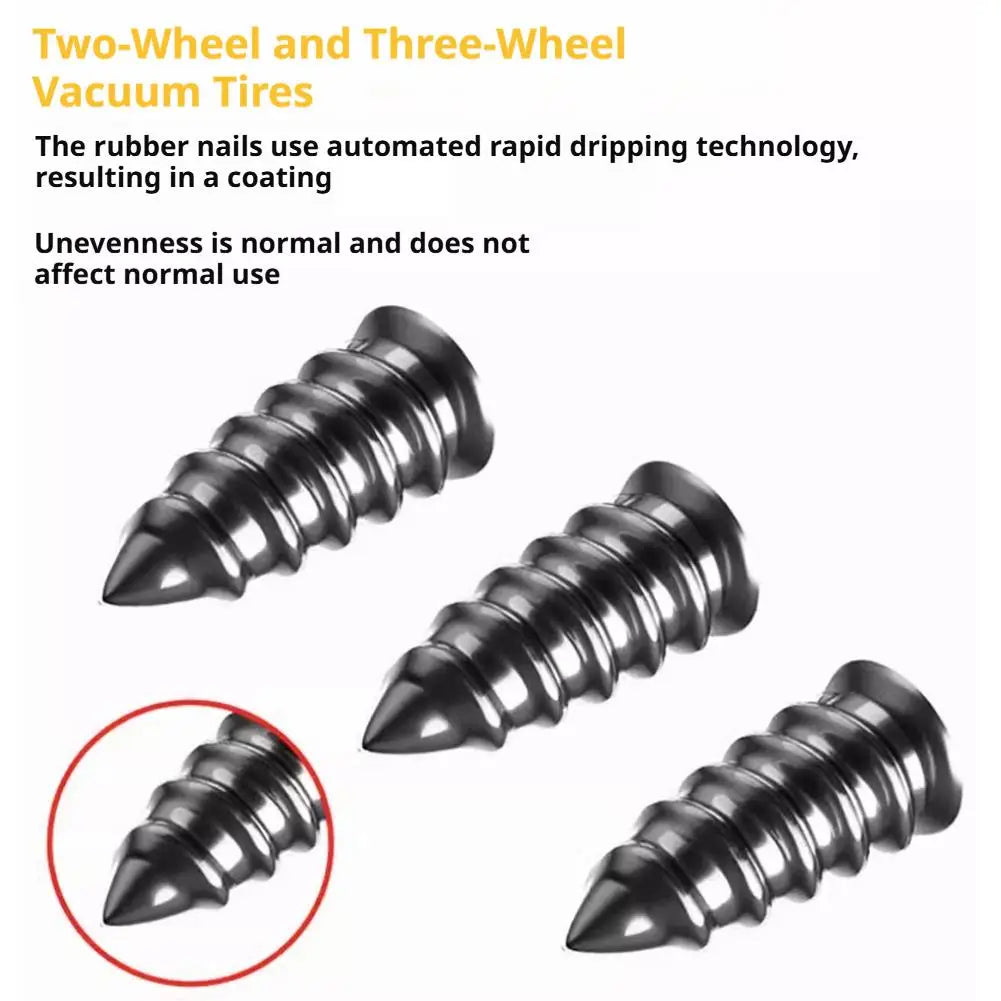 Tubeless Tire Repair Rubber Screw Kit – Car, Moto & ATV Tire Repair Kit SPOT