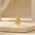 Blue Evil Eye Necklace – Gold Amulet Pendant for Women Pendant Necklace SPOT Default Title
