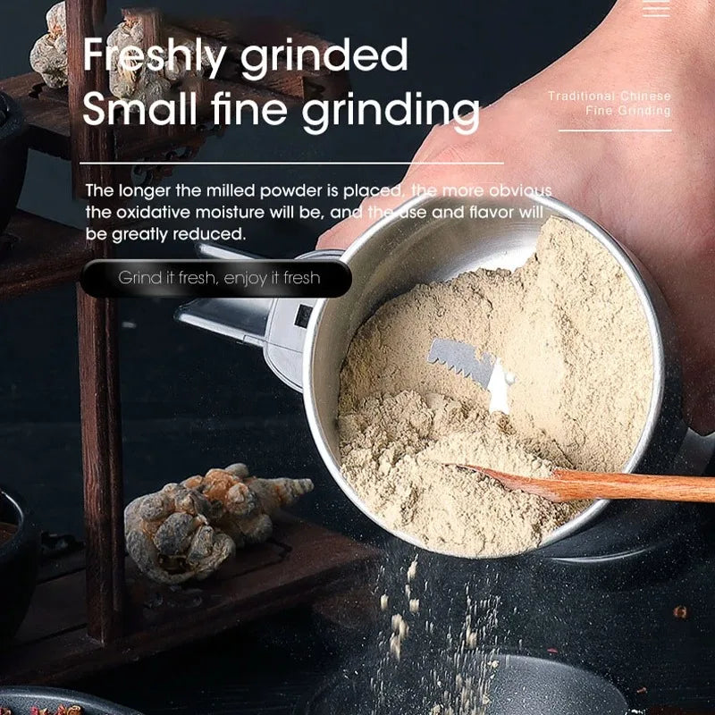 NOCCLILI 400W Electric Coffee & Spice Grinder – Nuts, Grains Electric Spice Grinder SPOT