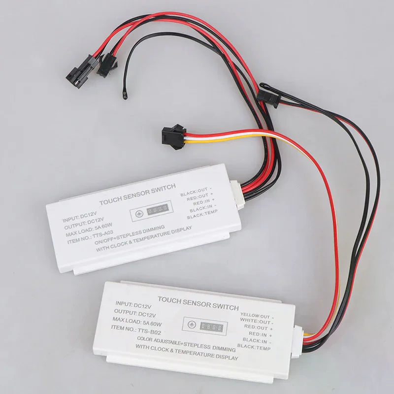 LED Mirror Touch Sensor Dimmer Switch – Isolated Light Controller LED Dimmer Switch SPOT