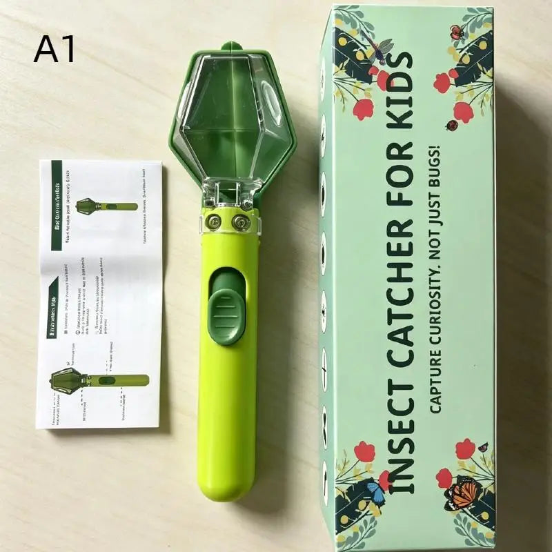 Kids Bug Catcher with Magnifying Viewer – Safe Insect Catcher Kids Nature Toy SPOT A1