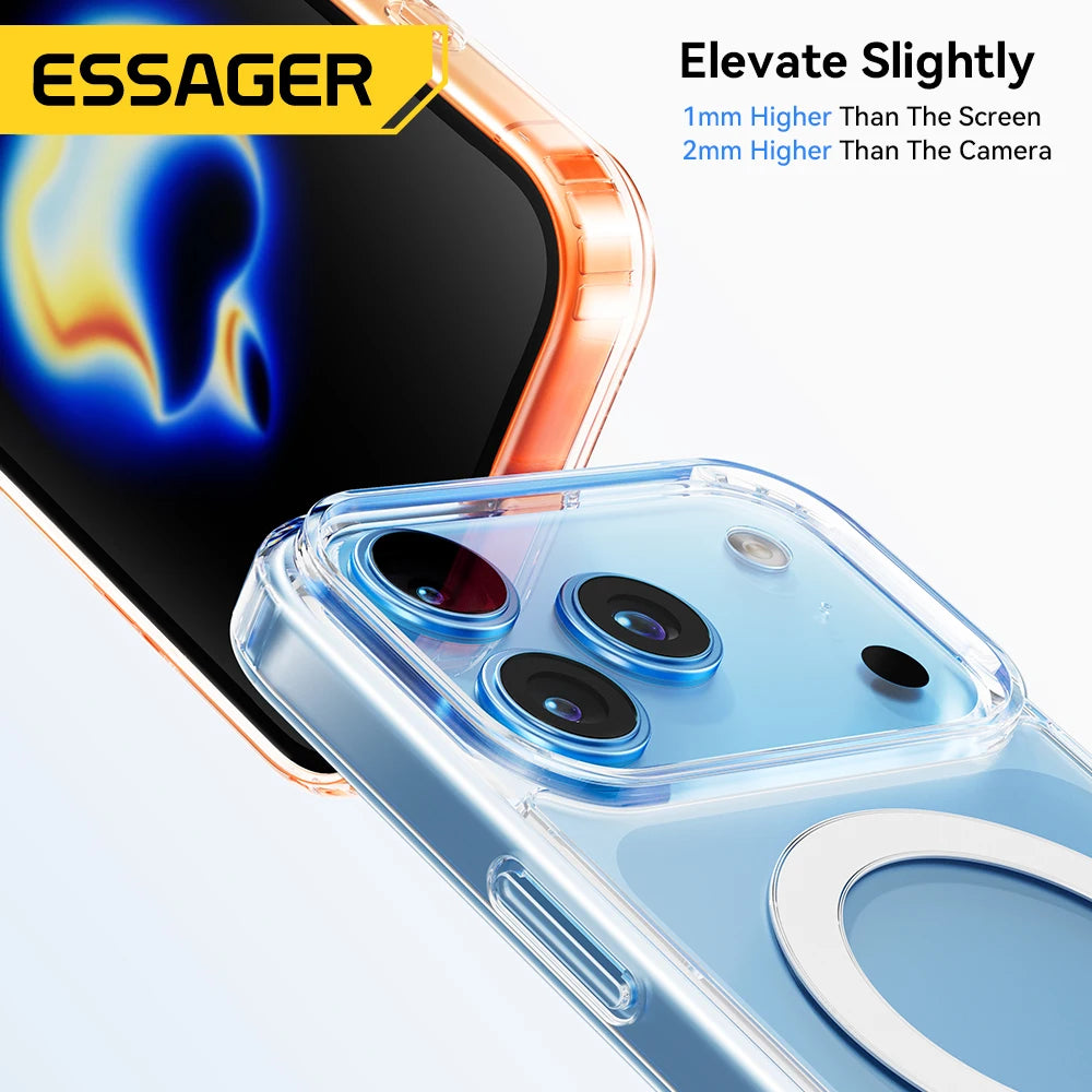 Essager Magnetic iPhone 17 Case | MagSafe Shockproof Cover Magnetic Phone Case SPOT