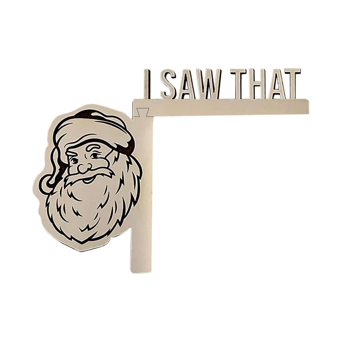 Wooden Christmas Door Frame Decor Corner Sign Ornament Holiday Door Decor SPOT