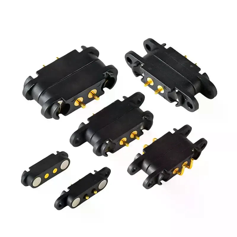 Waterproof 2.54mm Pogo Pin Connector 2A DC Power Socket Pair Pogo Pin Connector SPOT