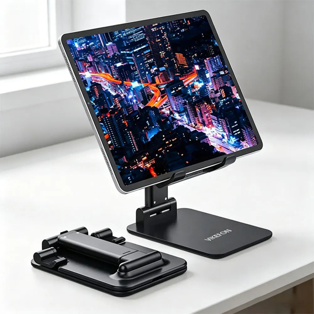 Foldable Tablet & Phone Stand – Adjustable Desktop Mount Tablet Phone Stand SPOT