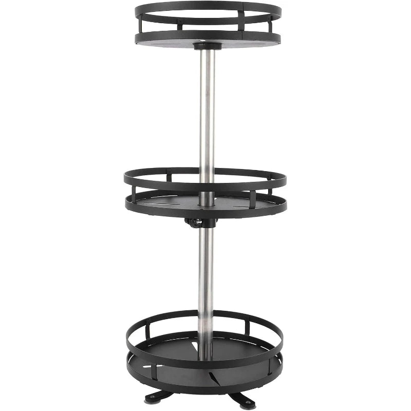 3-Tier 360° Rotating Spice Rack – Countertop Organizer Rotating Spice Rack SPOT Default Title