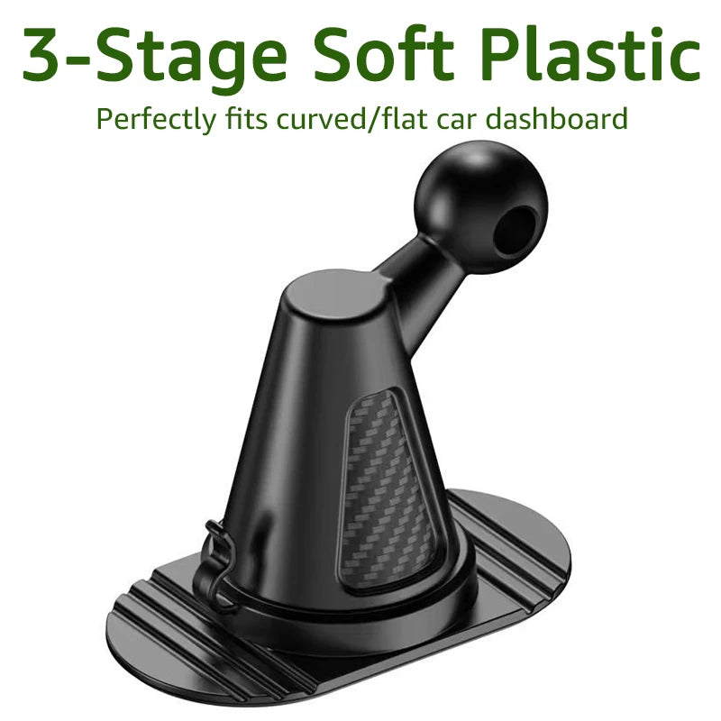 Universal 17mm Ball Head Car Phone Mount – Dashboard Cradle Car Phone Mount SPOT