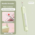 2-in-1 Needle Threader & Seam Ripper – Retractable Sewing Tool Sewing Tool SPOT A3
