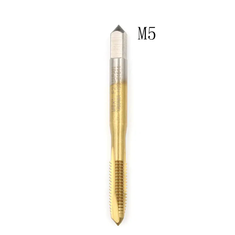 HSS Metric Thread Tap M2–M8 Straight Flute Plug Tap Thread Tap SPOT M5