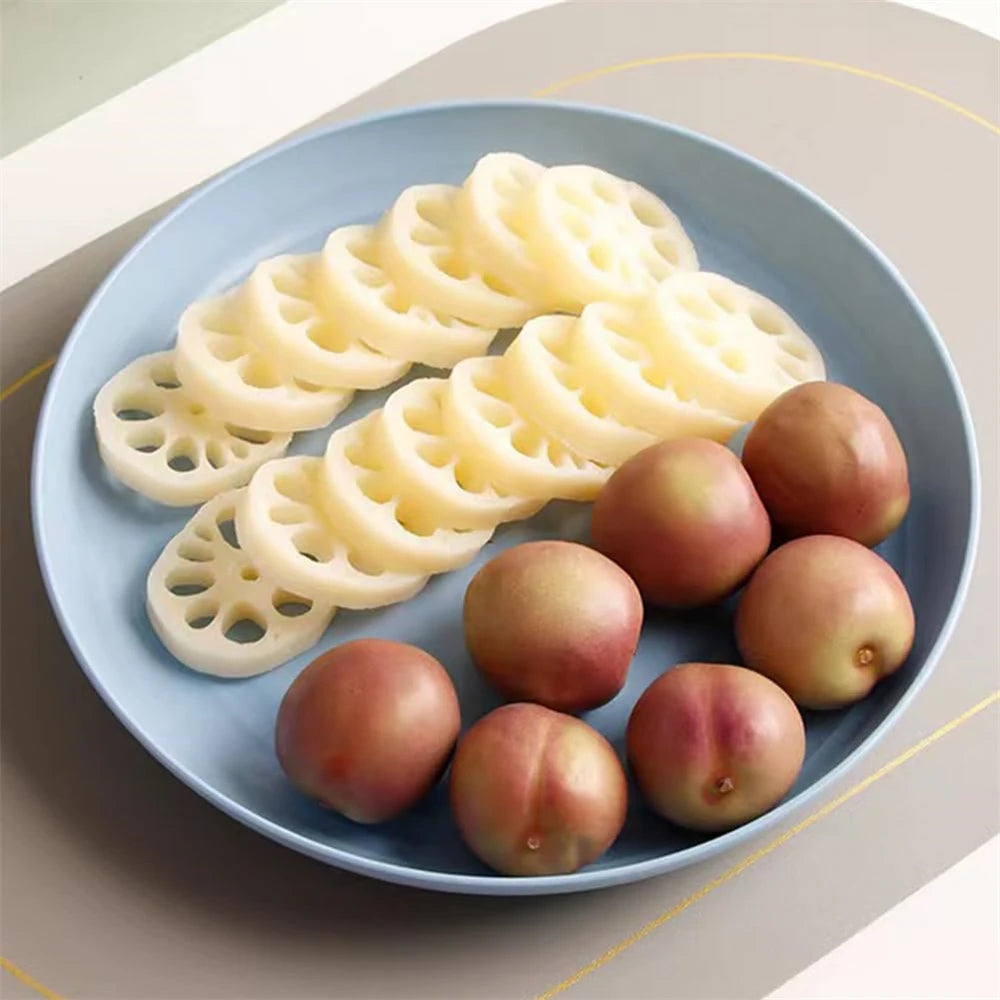 4-Pack Wheat Straw Dinner Plates – Unbreakable & Reusable Dinner Plate Set SPOT