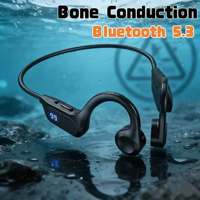 X7 Bone Conduction Wireless Sport Earphones Bluetooth 5.3 Wireless Sport Earphones SPOT