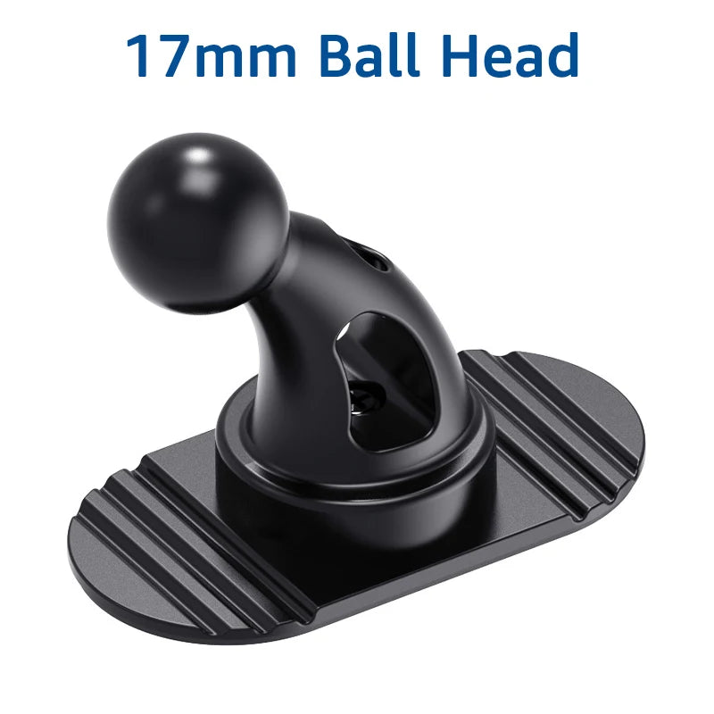 17mm Ball Head Base – Universal Car Dashboard Phone GPS Mount Car Phone Mount SPOT black