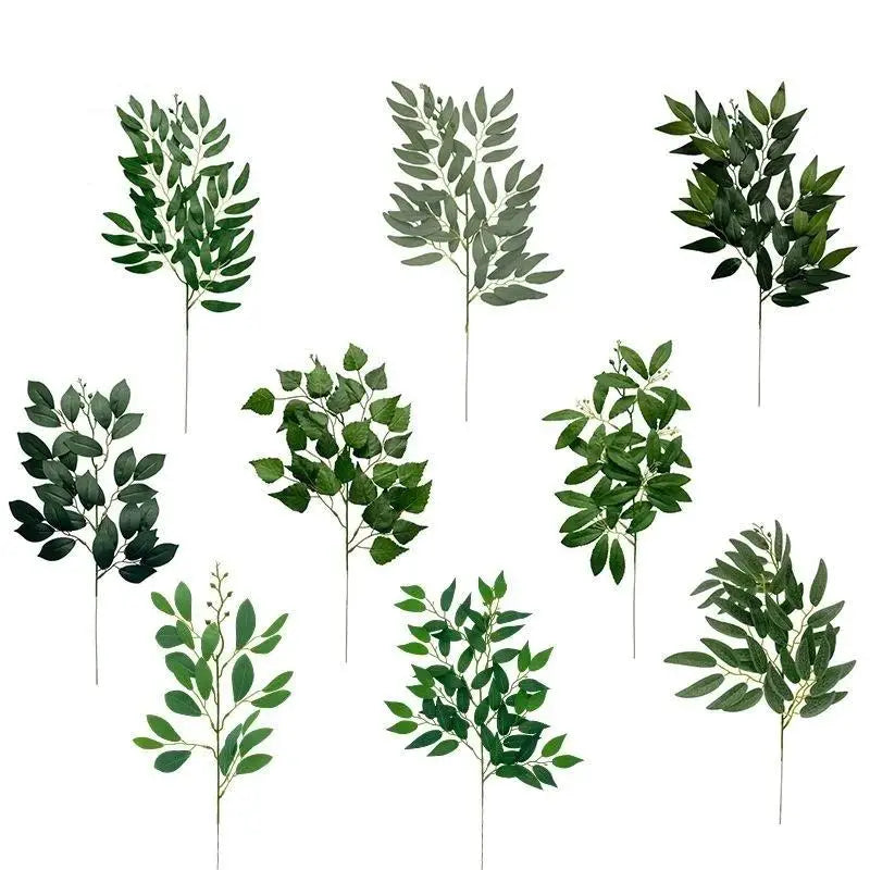 Silk Artificial Greenery Stems – UV-Resistant Faux Foliage Decor Artificial Greenery Stem SPOT