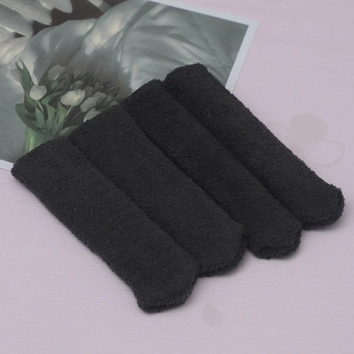 Plush Motorcycle Handlebar & Brake Lever Covers | Winter Warmers Handlebar Grip Covers SPOT