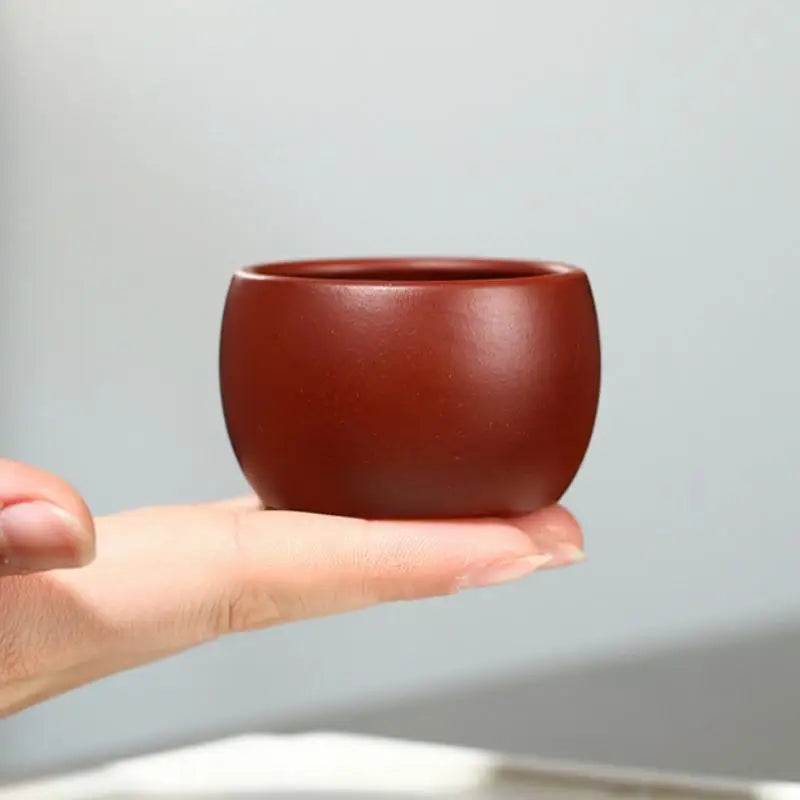 Handmade Yixing Purple Clay Teacup – BPA-Free Zisha Cup Zisha Teacup SPOT